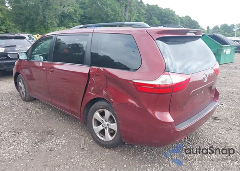 2015 Toyota Sienna Le 8 Passenger from USA, damaged, VIN 5TDKK3DC5FS597192